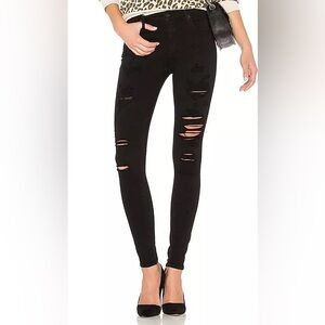 Agolde Sophie high rise distressed jeans